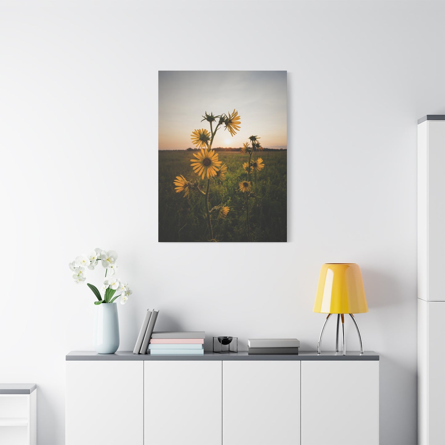 Compass Plant at Sunset - Matte Nature Print