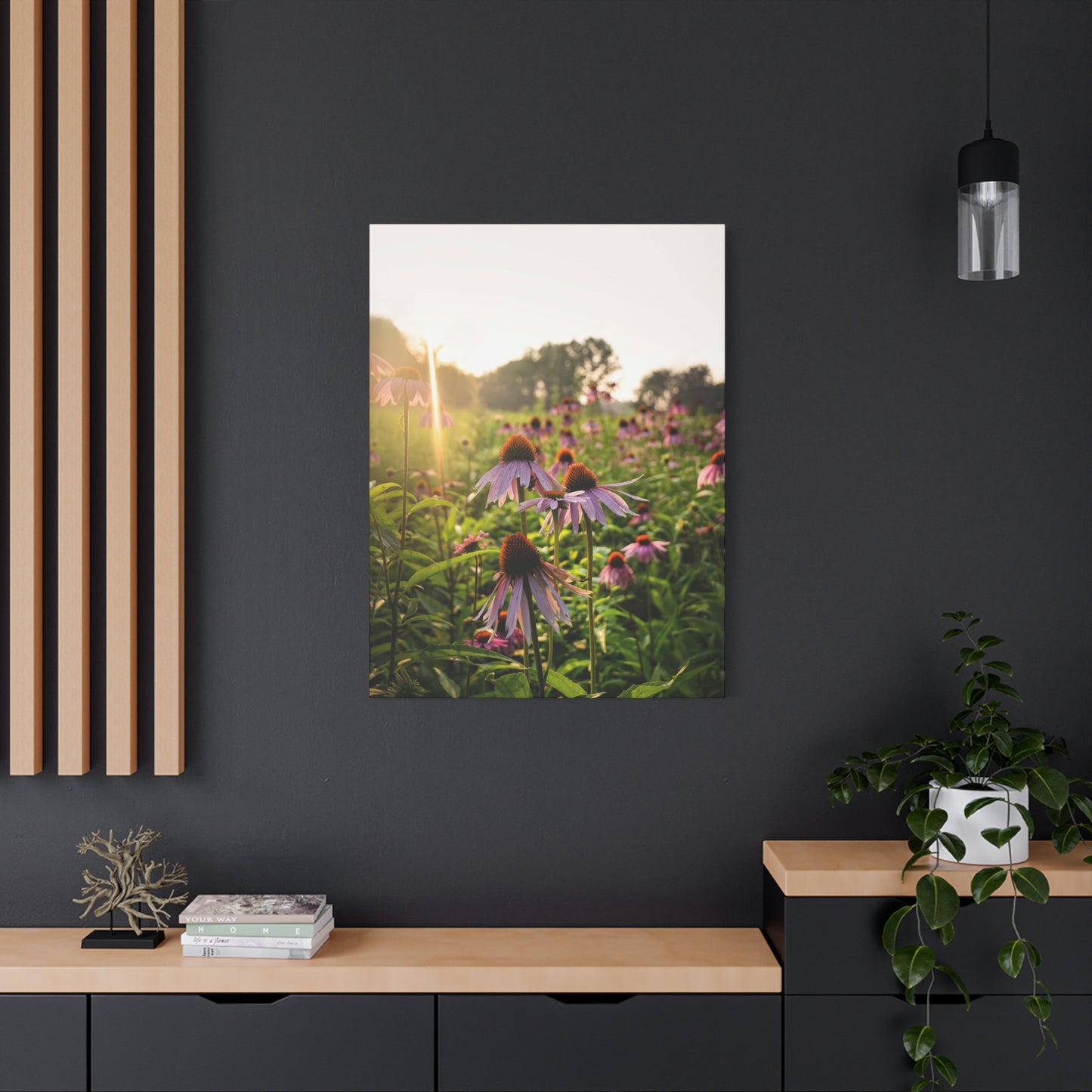 Purple Coneflower Heaven - Matte Nature Print